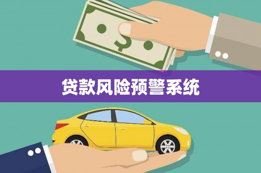 施甸贷款风险预警系统