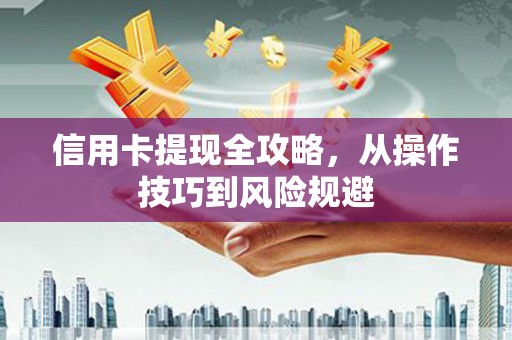 施甸信用卡提现全攻略，从操作技巧到风险规避