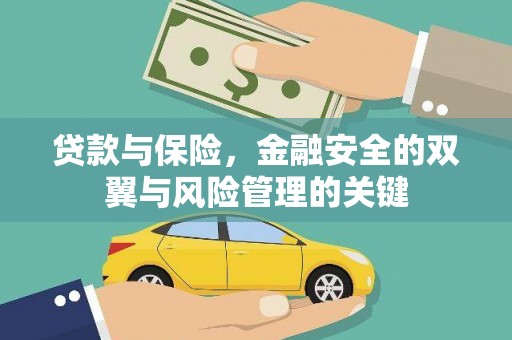施甸贷款与保险，金融安全的双翼与风险管理的关键