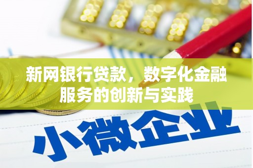 施甸新网银行贷款，数字化金融服务的创新与实践