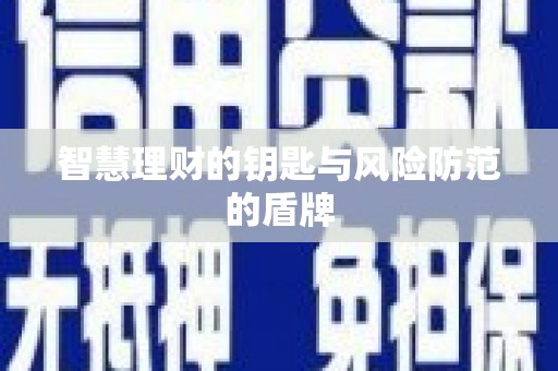 施甸智慧理财的钥匙与风险防范的盾牌