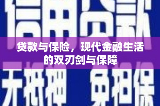 施甸贷款与保险，现代金融生活的双刃剑与保障