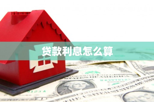 施甸贷款利息怎么算