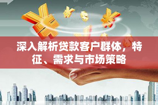 施甸深入解析贷款客户群体，特征、需求与市场策略