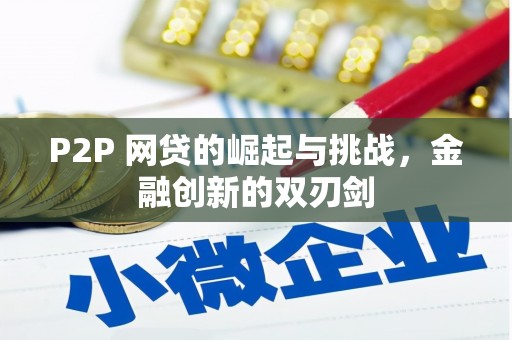 施甸P2P 网贷的崛起与挑战，金融创新的双刃剑