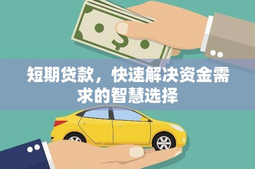 施甸短期贷款，快速解决资金需求的智慧选择