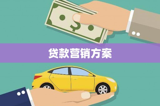 施甸贷款营销方案