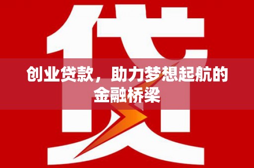 施甸创业贷款，助力梦想起航的金融桥梁