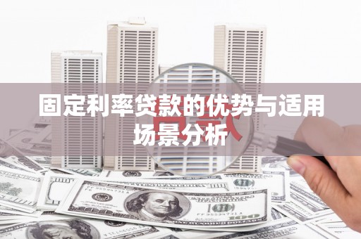 施甸固定利率贷款的优势与适用场景分析