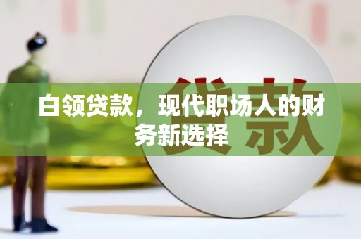 施甸白领贷款，现代职场人的财务新选择