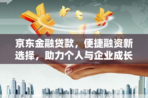 施甸京东金融贷款，便捷融资新选择，助力个人与企业成长