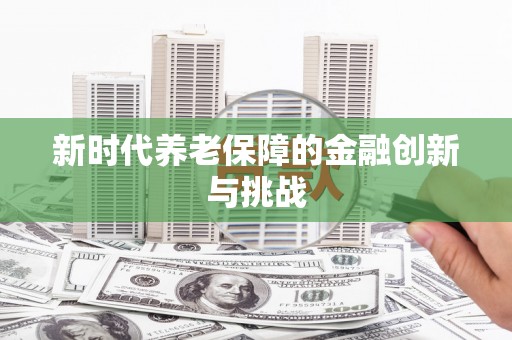 施甸新时代养老保障的金融创新与挑战