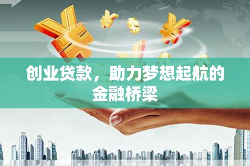 施甸创业贷款，助力梦想起航的金融桥梁