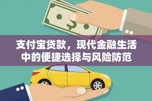 施甸支付宝贷款，现代金融生活中的便捷选择与风险防范