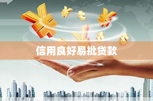 施甸信用良好易批贷款