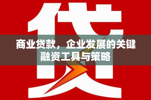 施甸商业贷款，企业发展的关键融资工具与策略