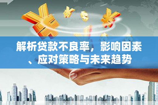 施甸解析贷款不良率，影响因素、应对策略与未来趋势