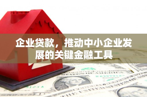 施甸企业贷款，推动中小企业发展的关键金融工具