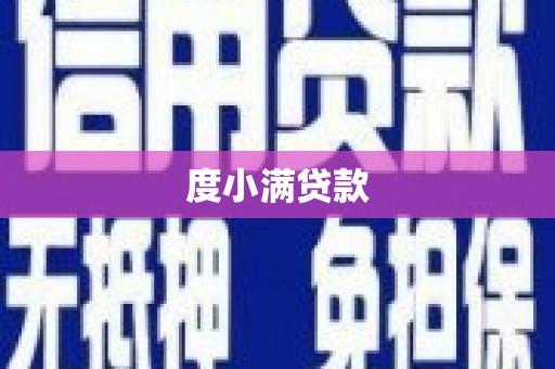 施甸度小满贷款
