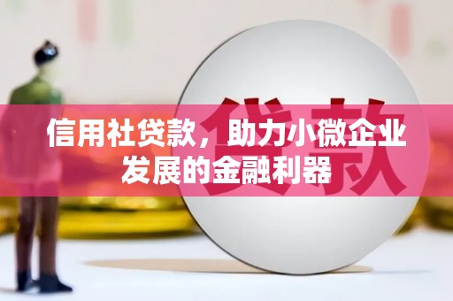 施甸信用社贷款，助力小微企业发展的金融利器
