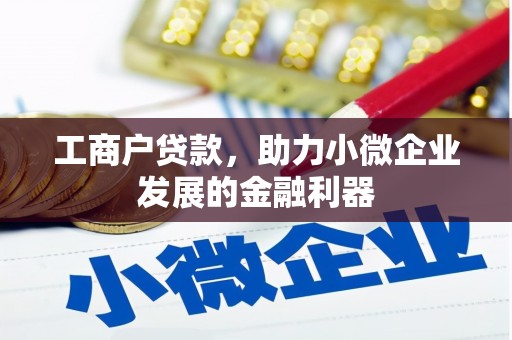 施甸工商户贷款，助力小微企业发展的金融利器
