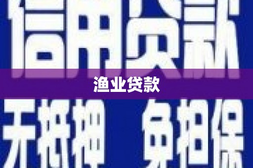 施甸渔业贷款