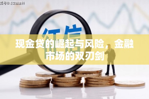 施甸现金贷的崛起与风险，金融市场的双刃剑