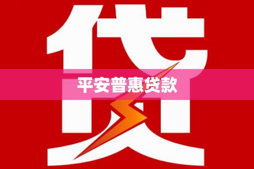施甸平安普惠贷款