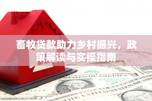 施甸畜牧贷款助力乡村振兴，政策解读与实操指南