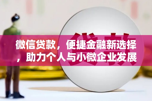 施甸微信贷款，便捷金融新选择，助力个人与小微企业发展