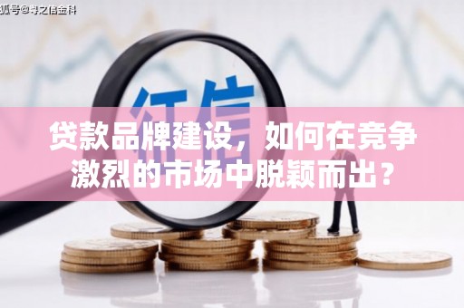 施甸贷款品牌建设，如何在竞争激烈的市场中脱颖而出？