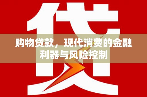 施甸购物贷款，现代消费的金融利器与风险控制