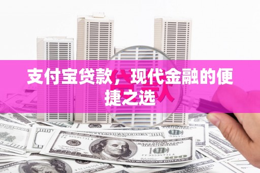 施甸支付宝贷款，现代金融的便捷之选