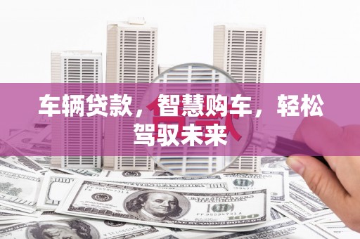 施甸车辆贷款，智慧购车，轻松驾驭未来