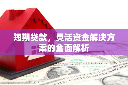 施甸短期贷款，灵活资金解决方案的全面解析