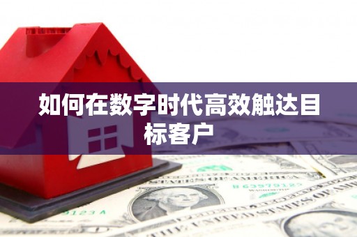 施甸如何在数字时代高效触达目标客户